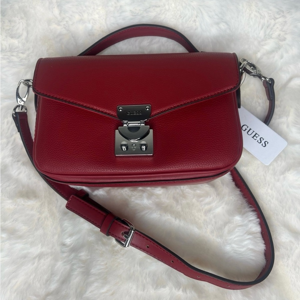 Elaina Micro Red Crossbody